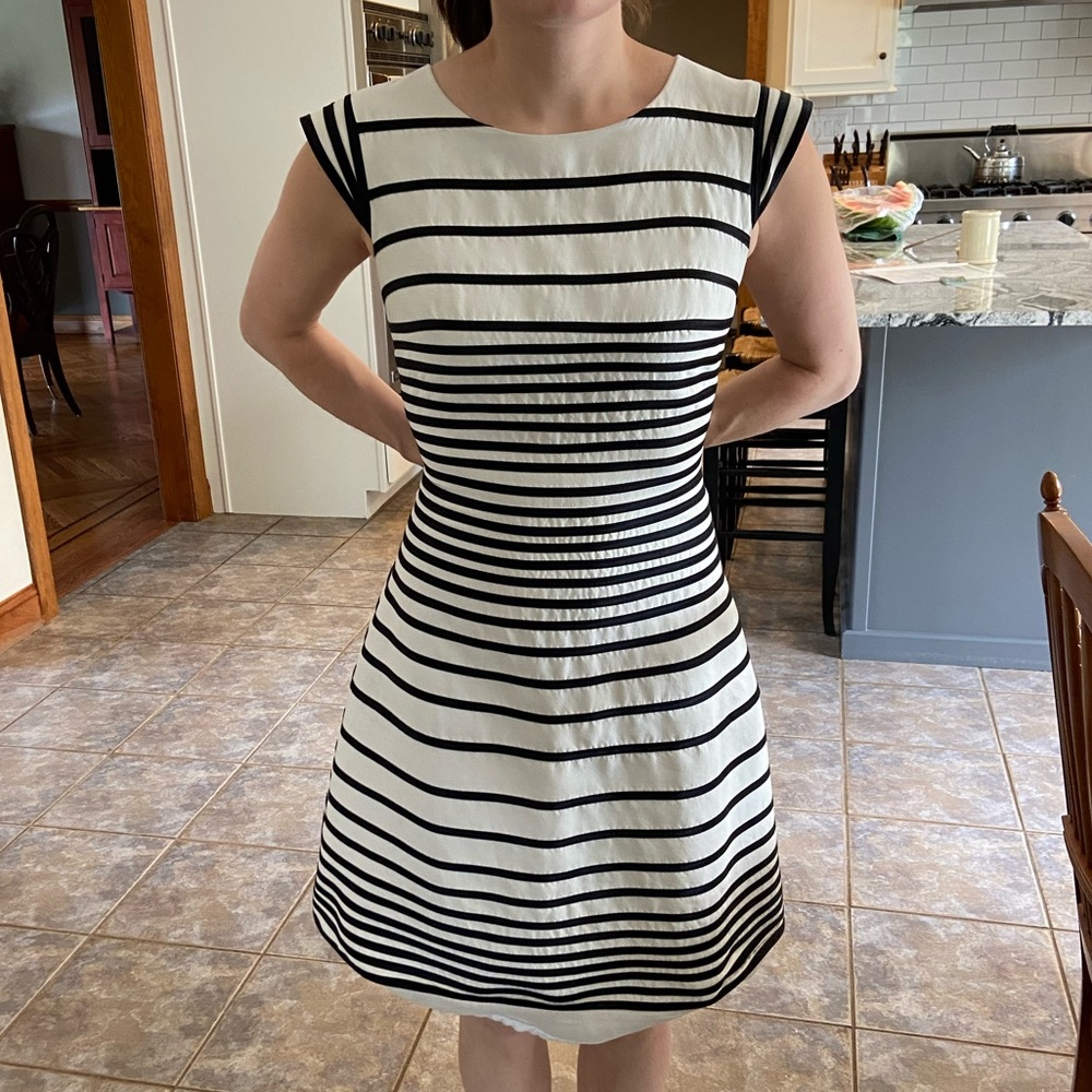 Halston Heritage Off Track Dress